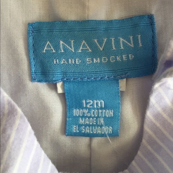 Easter rabbit smocked Jon Jon 12 months - Picture 7 of 7